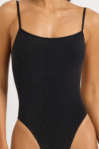 Low Palace One Piece BLACK LUREX