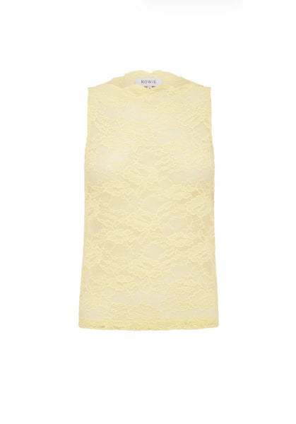 Tonya Rose Lace Tank BUTTER CREME
