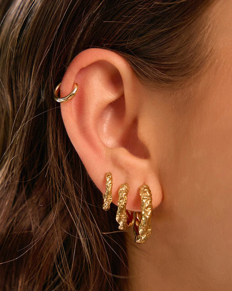 JR Kira Gold Earrings MAXI