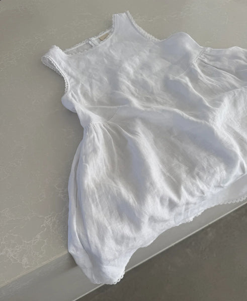 Quill Dress WHITE
