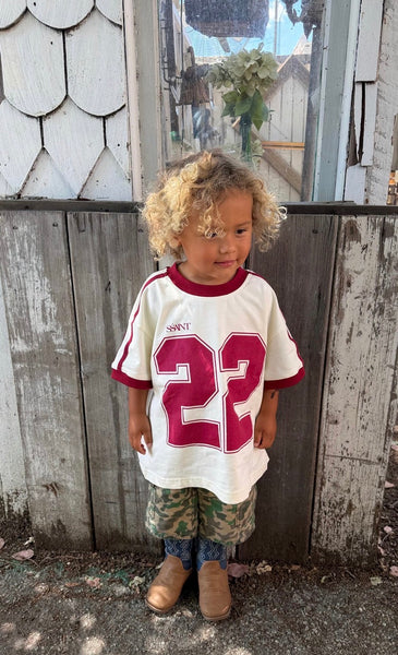 Kids 22 Tee CHERRY