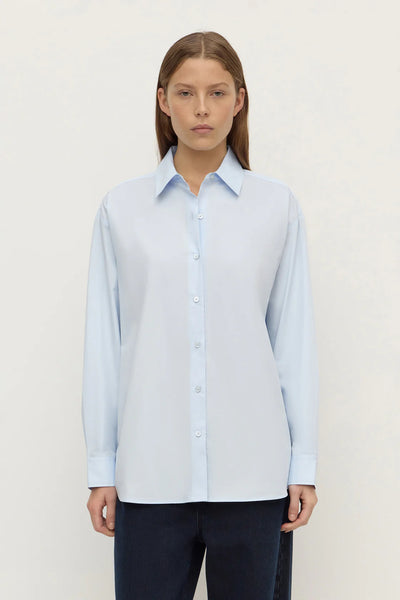 Micha Poplin L/S Shirt POWDER BLUE