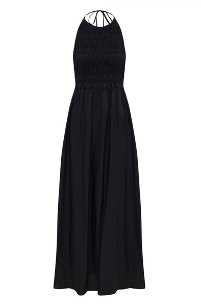 Mira Tencel Maxi Dress BLACK
