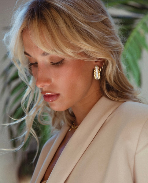 Marilyn Earrings 18K GOLD PLATED