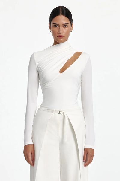 Orlyn Long Sleeve Top IVORY