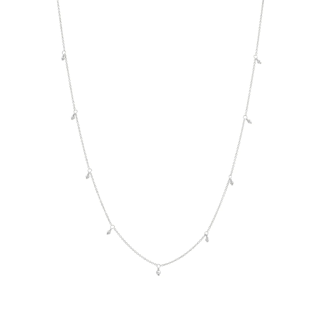 Prim Beaded Necklace STERLING SILVER