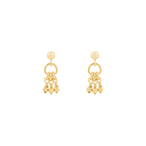 Mila Beaded Earrings 14K GOLD FILLED