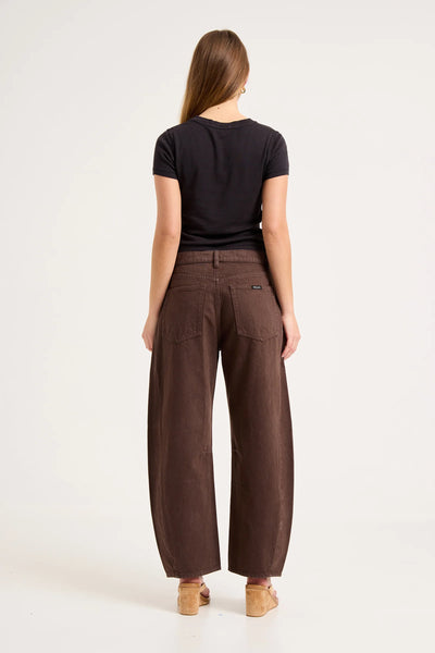 Arc Barrel Trade Pants Jean CHOCOLATE