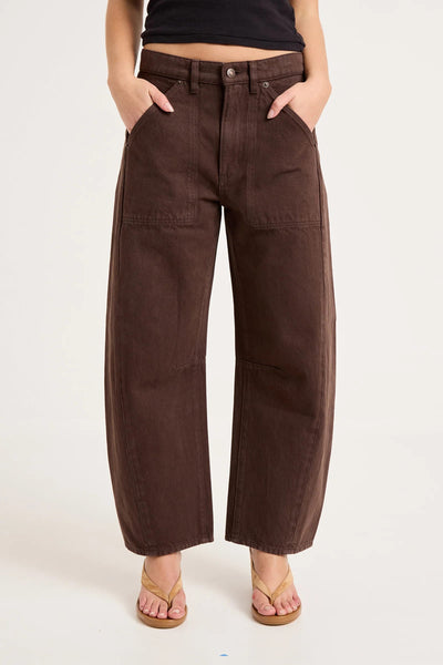 Arc Barrel Trade Pants Jean CHOCOLATE