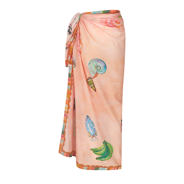 Annie Everingham Sarong - Pastel Sea