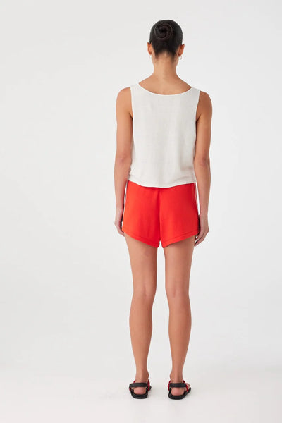 Pippa Drawstring Short HIBISCUS