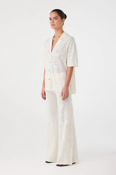 Aster Crochet Pant CREAM