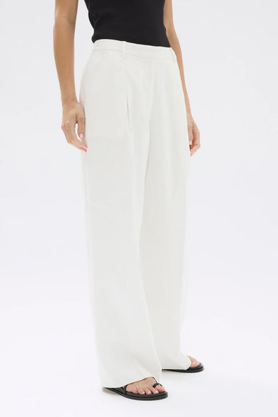 Aria Linen Pant ANTIQUE WHITE