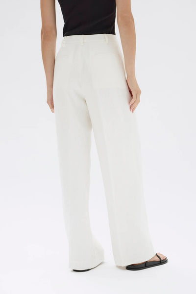 Aria Linen Pant ANTIQUE WHITE