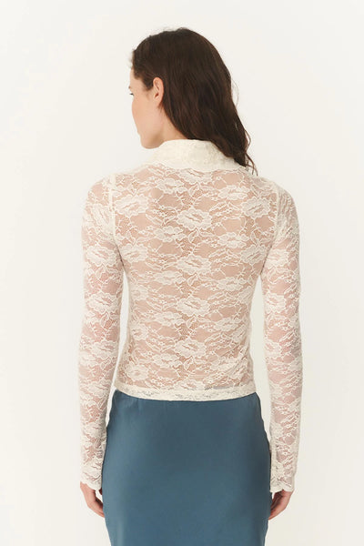 Charlotte Rose Lace Top BUTTER CREME