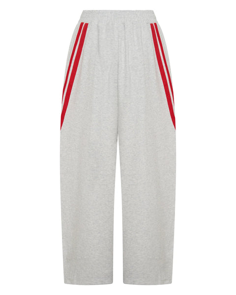 SSAINT Barrel Pant GREY/ RED