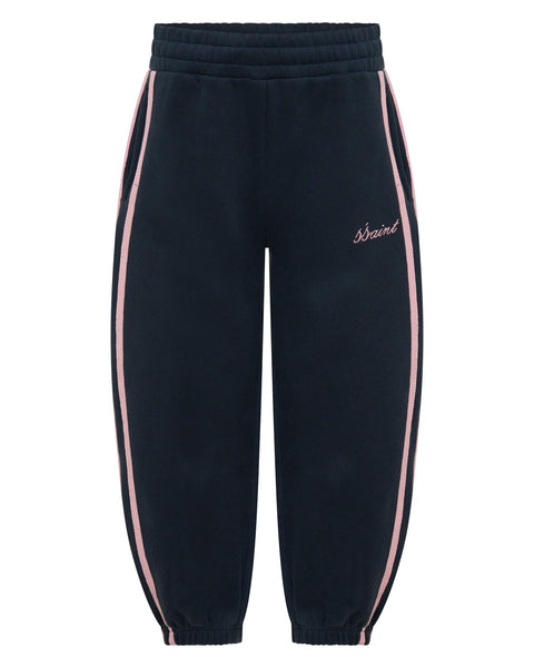 Kids Fleece Pants NAVY/ PINK