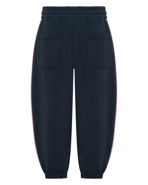 Kids Fleece Pants NAVY/ PINK