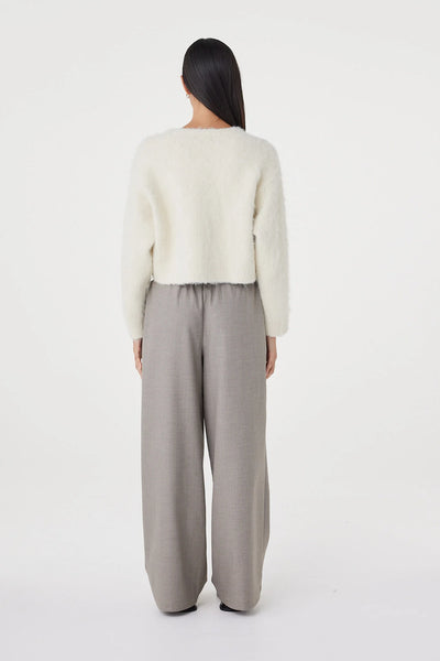 Liora Fluffy Cardigan CREAM