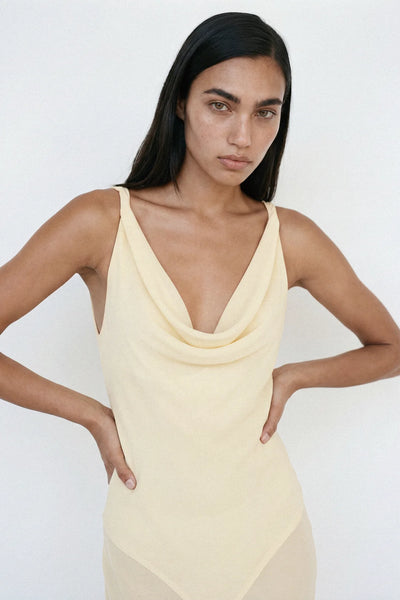 Palermo Gown BUTTER