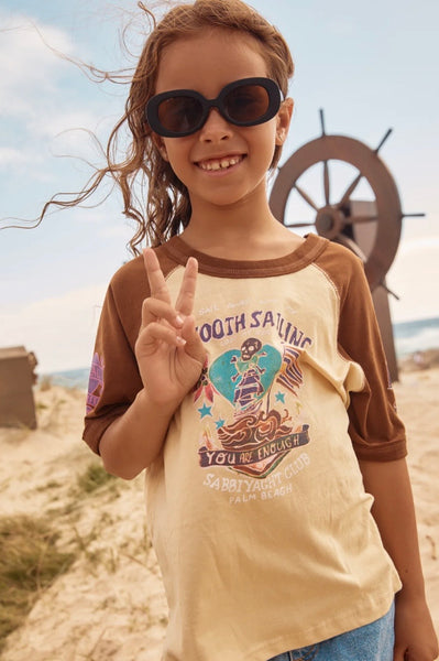 The Be You Raglan Tee Kids