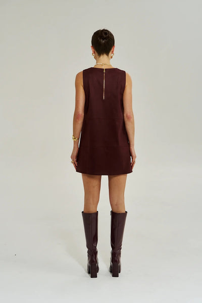 V Neck Mini Dress SYRAH