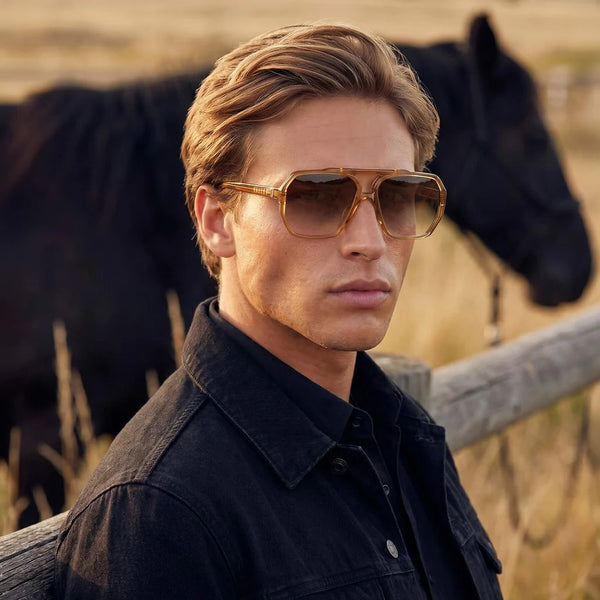 El Rodeo TOFFEE GOLD METAL/  BROWN GRADIENT LENS