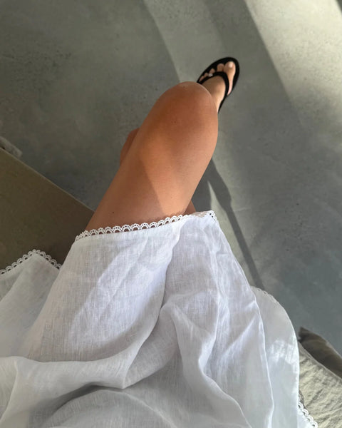 Quill Dress WHITE
