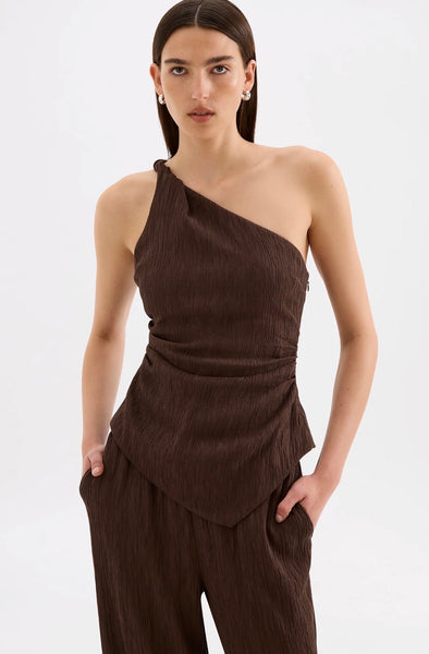 Noemi Top CHOCOLATE