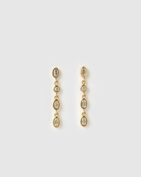 Isadora Earring 14K GOLD PLATED/ STONE