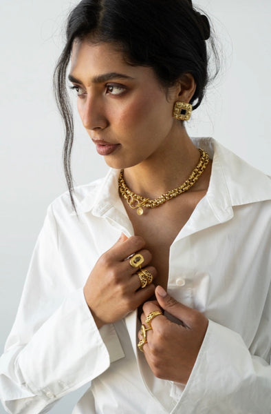 Charlotte Necklace 18K GOLD PLATED