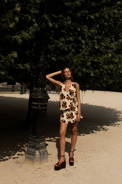 Wrap Vest BUTTER FLEUR BUF