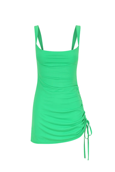 Carly Mini Dress GREEN APPLE