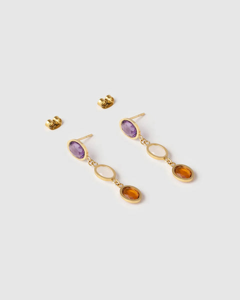 Sandra Earrings 14K GOLD PLATED