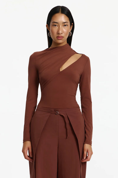 Orlyn Long Sleeve Top OAK