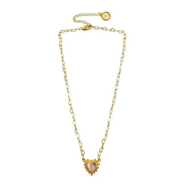 Cindy Necklace GOLD & PINK