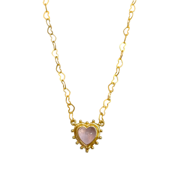 Cindy Necklace GOLD & PINK