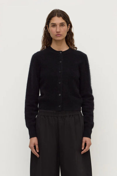 Carina Merino Wool Cardigan BLACK