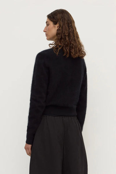 Carina Merino Wool Cardigan BLACK