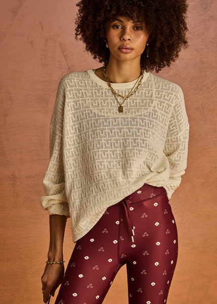 Chennai Yelena Knitted Top CREAM