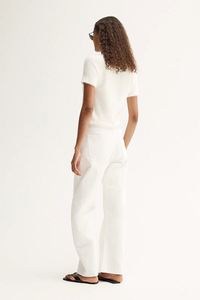 Landon Knit Top WHITE