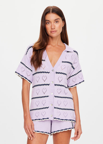 Amara Amayah Knit Shirt LILAC