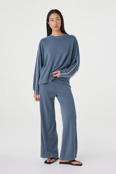 Pippa Long Sleeve Tee STORM & CREAM