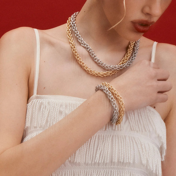 Tangled Chain Bracelet GOLD