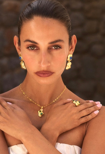 Dominique Earrings 18K GOLD