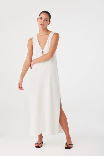 Poppy Reversible Maxi Dress CREAM