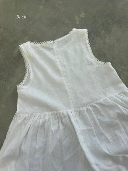 Quill Dress WHITE