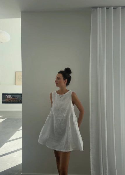 Quill Dress WHITE