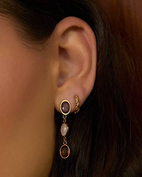 Sandra Earrings 14K GOLD PLATED