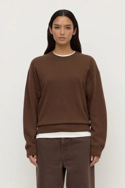 Carter Brushed Wool Sweater EARTH